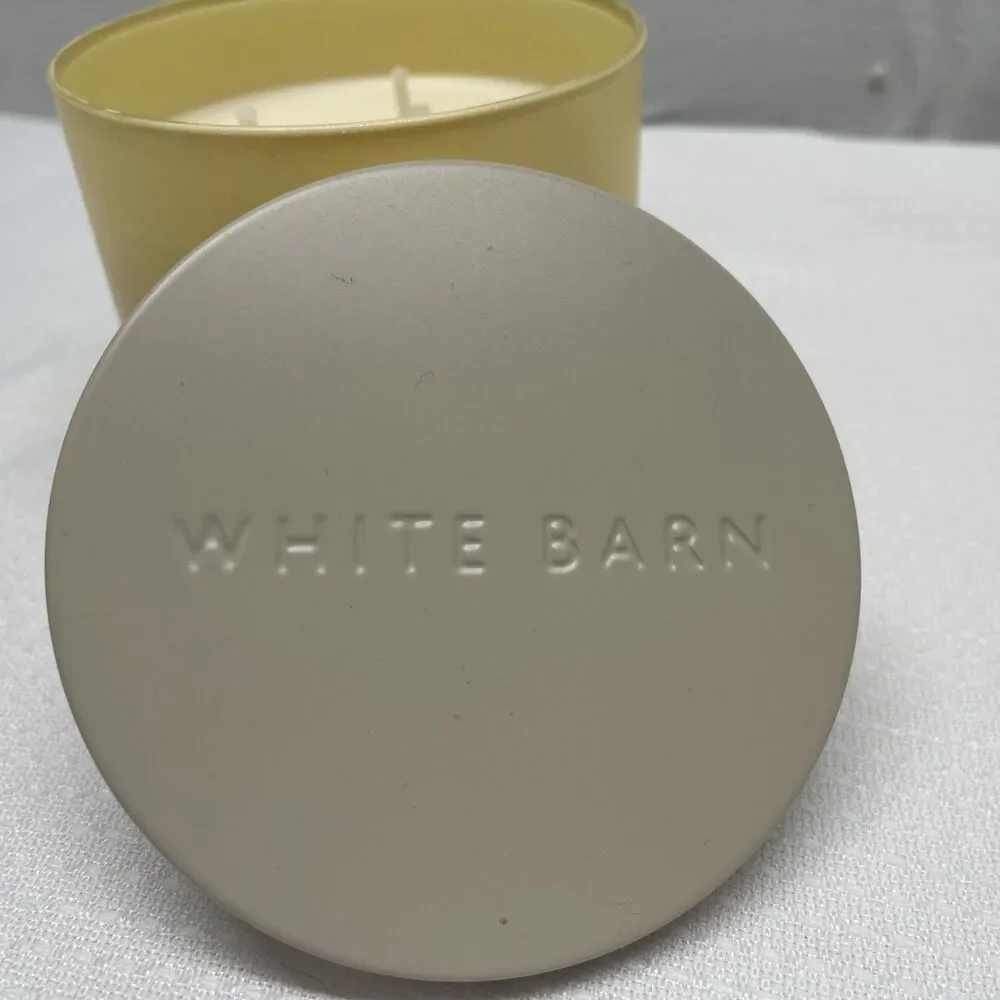 NEW White Barn PISTACHIO MILK & HONEY Large 3-Wick CANDLE 14.5 oz.